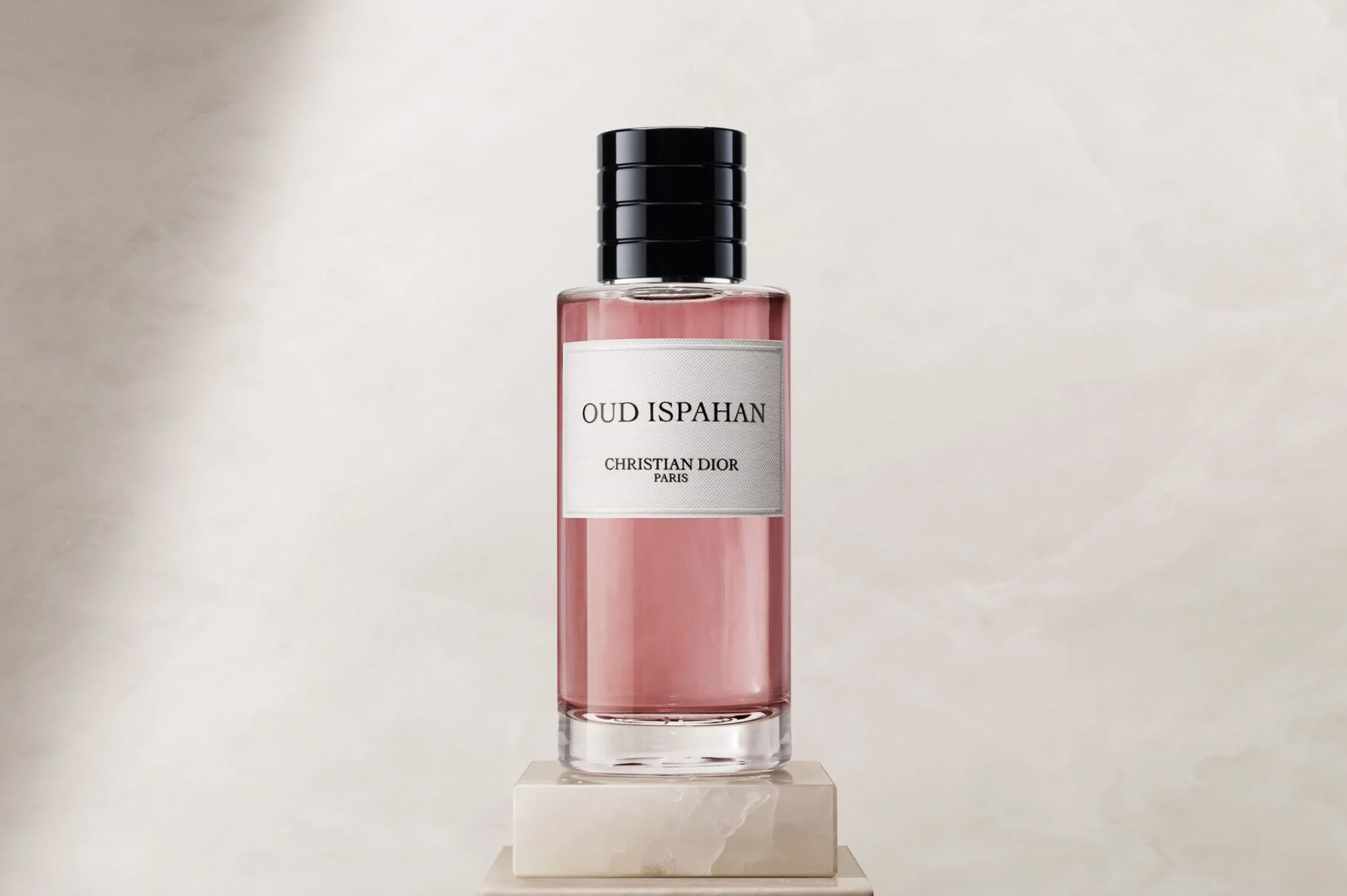 Dior Oud Ispahan perfume bottle.