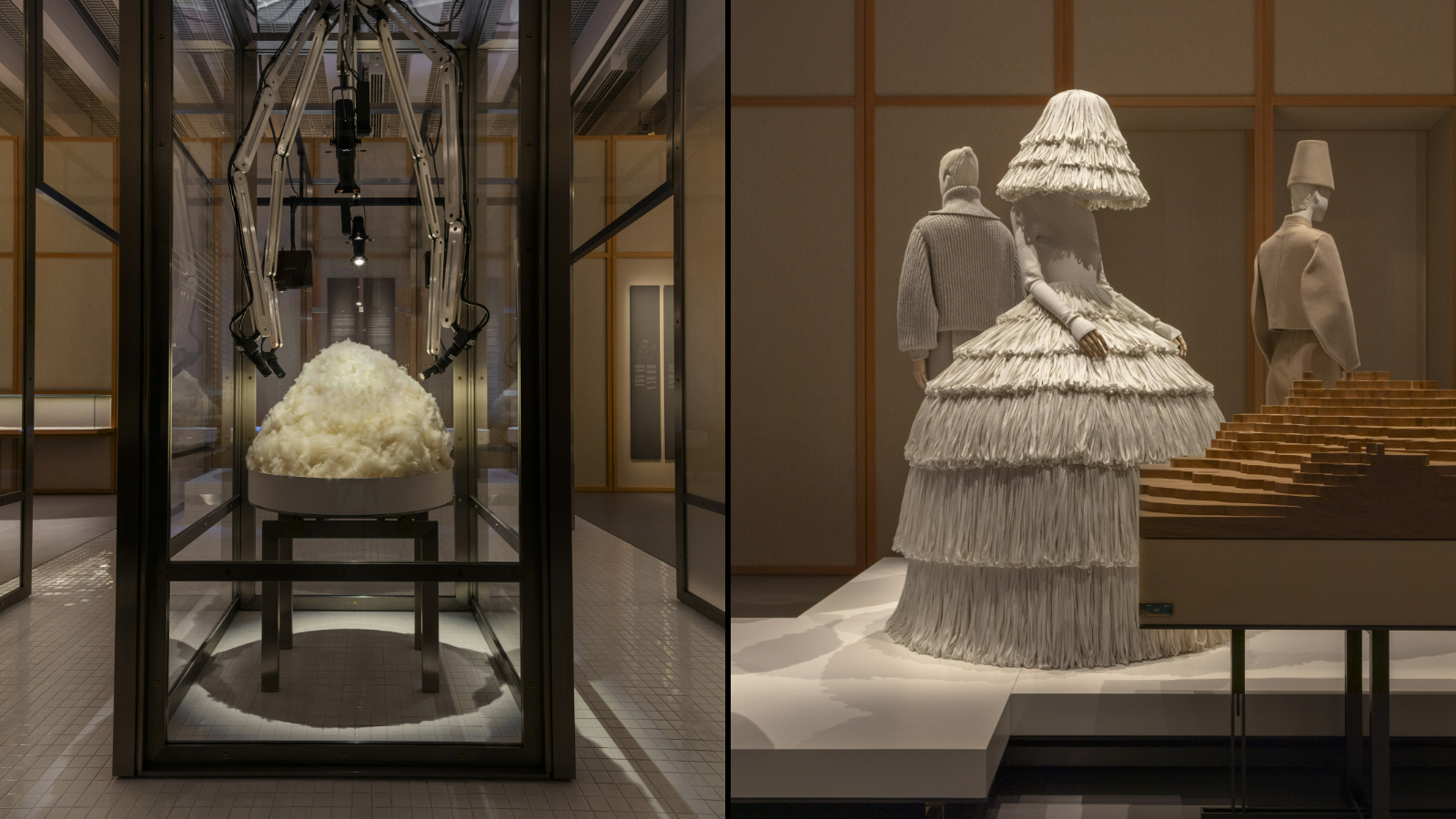 Loro Piana's first Shanghai exhibition.
